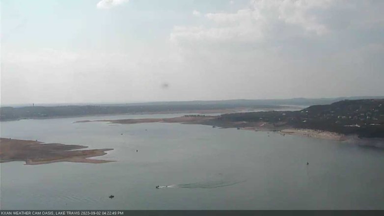 Lake Travis webcam, September 2, 2023 4:25 PM CT