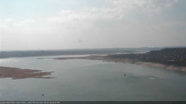 Lake Travis webcam, September 2, 2023 4:45 PM CT