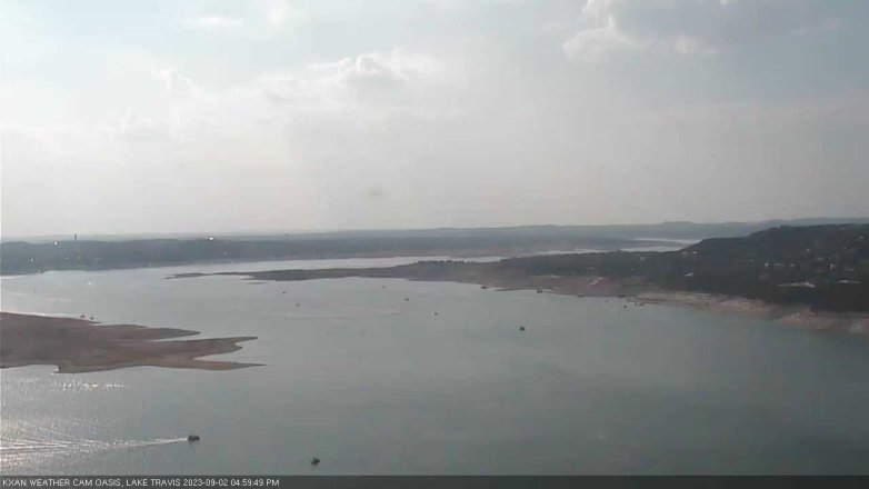 Lake Travis webcam, September 2, 2023 5:00 PM CT