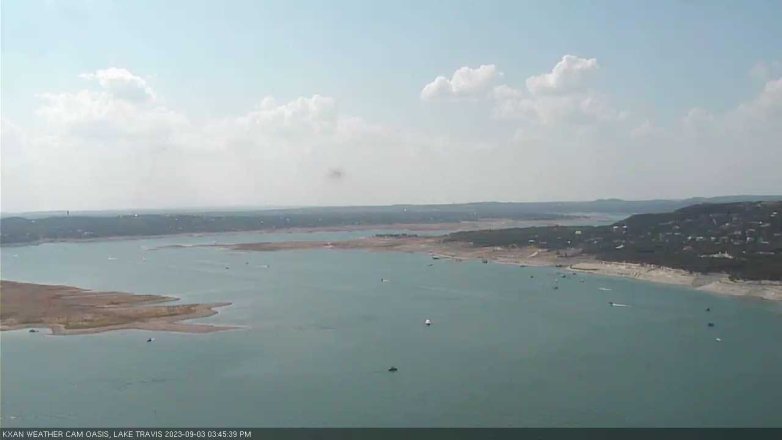 Lake Travis webcam, September 3, 2023 3:45 PM CT