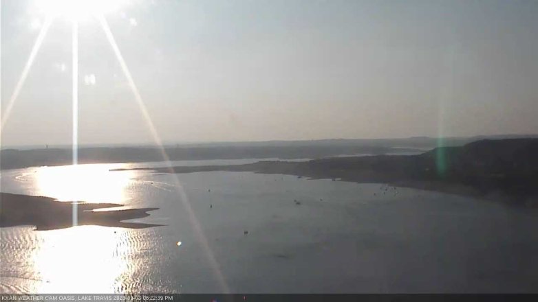 Lake Travis webcam, September 3, 2023 6:25 PM CT