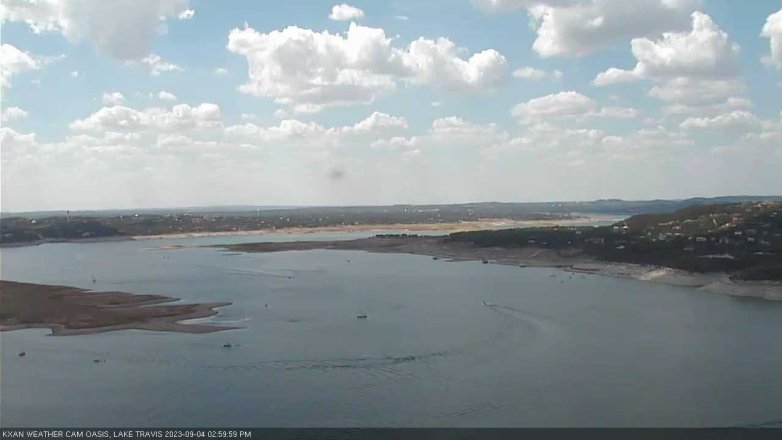 Lake Travis webcam, September 4, 2023 3:00 PM CT