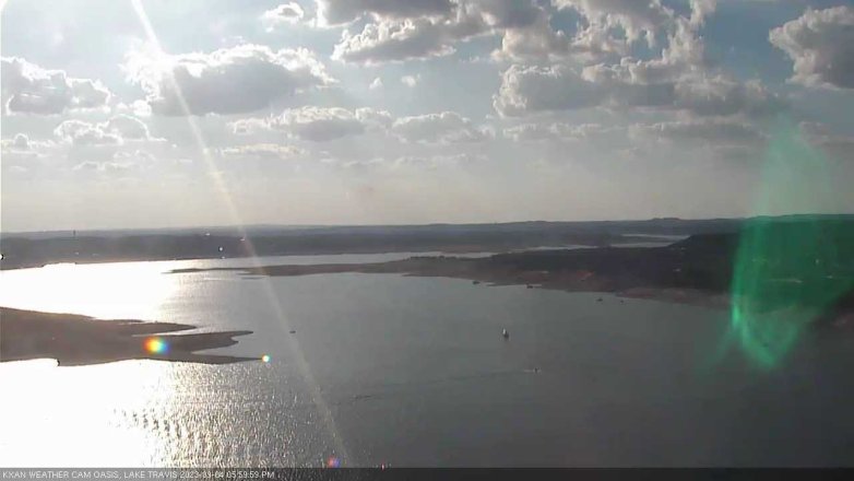 Lake Travis webcam, September 4, 2023 6:00 PM CT