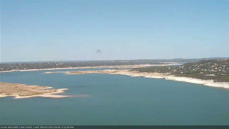 Lake Travis webcam, September 5, 2023 12:25 PM CT