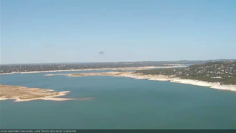 Lake Travis webcam, September 5, 2023 12:45 PM CT