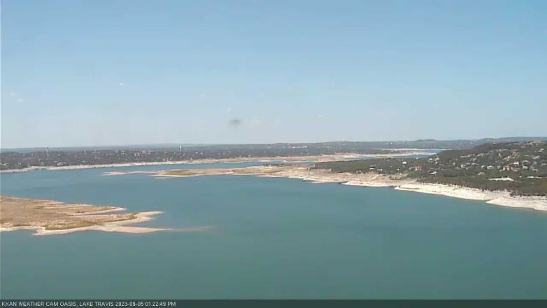 Lake Travis webcam, September 5, 2023 1:25 PM CT