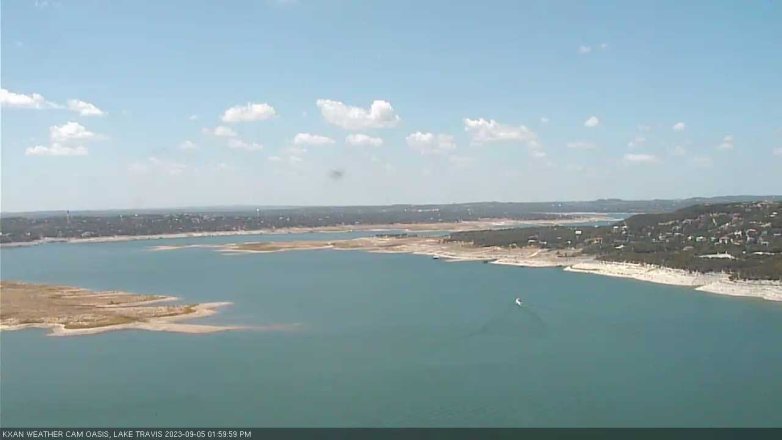 Lake Travis webcam, September 5, 2023 2:00 PM CT
