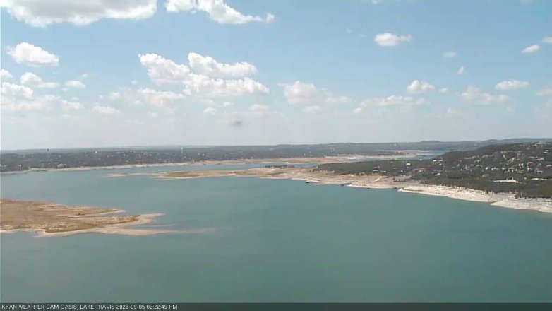 Lake Travis webcam, September 5, 2023 2:25 PM CT