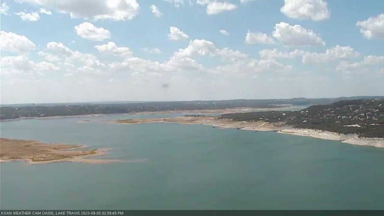 Lake Travis webcam, September 5, 2023 3:00 PM CT
