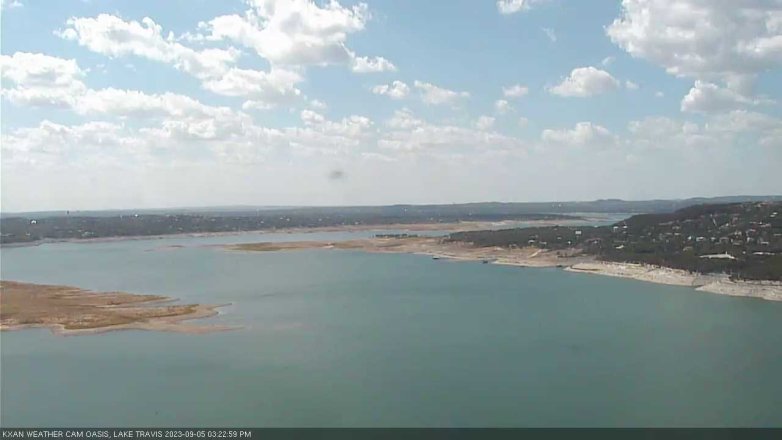 Lake Travis webcam, September 5, 2023 3:25 PM CT