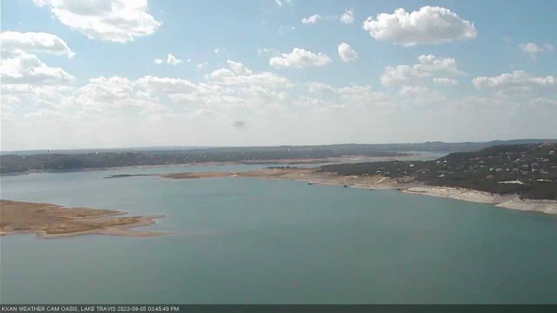 Lake Travis webcam, September 5, 2023 3:45 PM CT