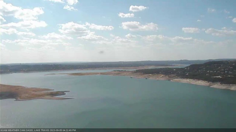 Lake Travis webcam, September 5, 2023 4:25 PM CT