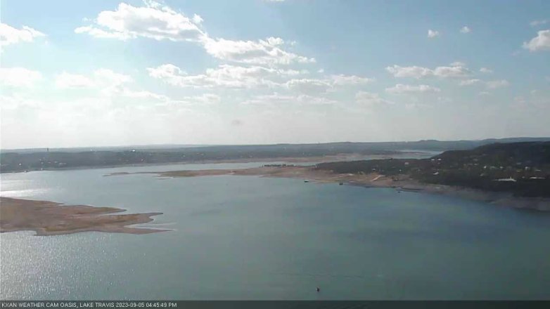 Lake Travis webcam, September 5, 2023 4:45 PM CT