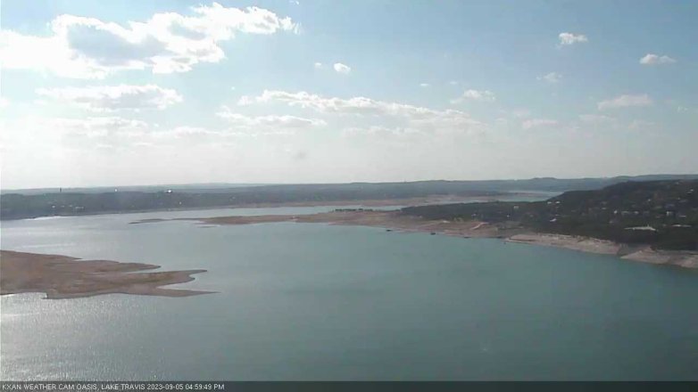 Lake Travis webcam, September 5, 2023 5:00 PM CT