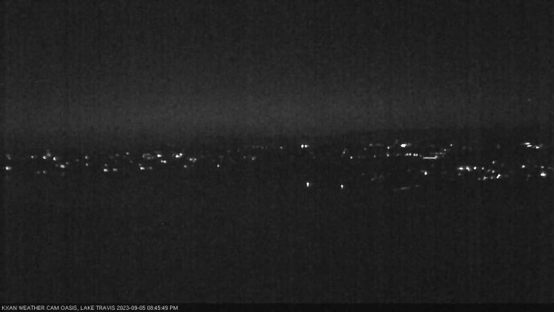 Lake Travis webcam, September 5, 2023 8:45 PM CT