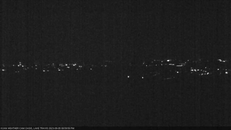 Lake Travis webcam, September 5, 2023 9:00 PM CT