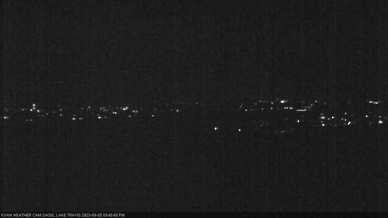 Lake Travis webcam, September 5, 2023 9:45 PM CT