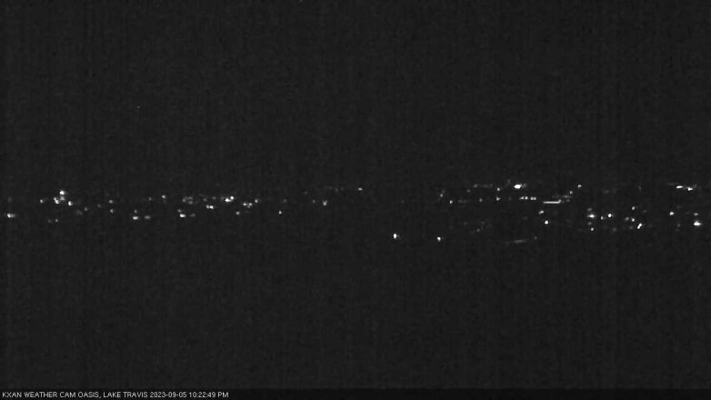 Lake Travis webcam, September 5, 2023 10:25 PM CT