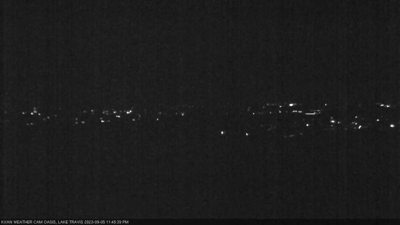 Lake Travis webcam, September 5, 2023 11:45 PM CT