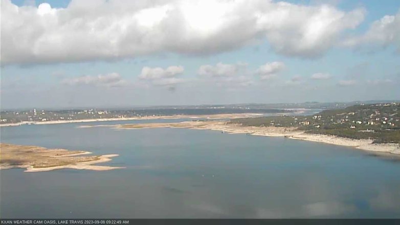Lake Travis webcam, September 6, 2023 9:25 AM CT