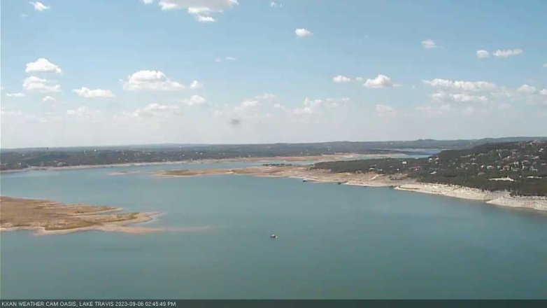 Lake Travis webcam, September 6, 2023 2:45 PM CT
