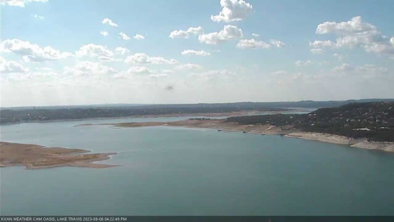 Lake Travis webcam, September 6, 2023 4:25 PM CT