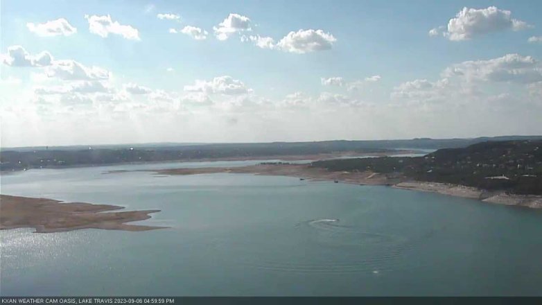 Lake Travis webcam, September 6, 2023 5:00 PM CT