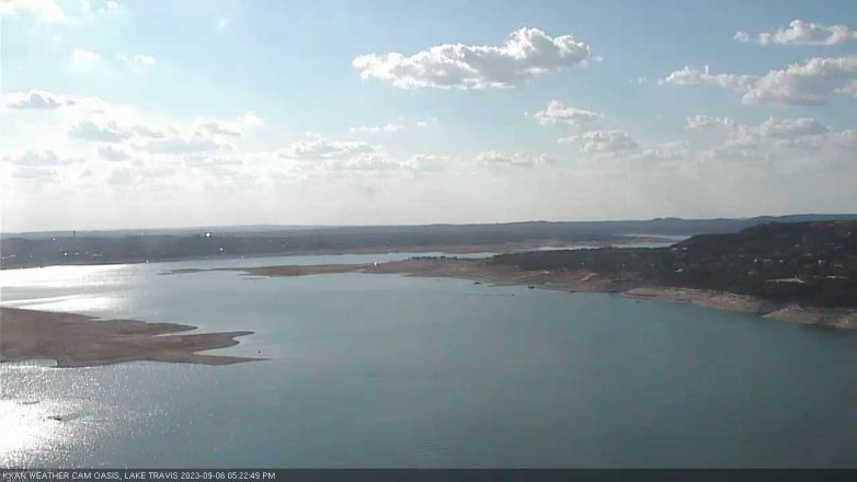 Lake Travis webcam, September 6, 2023 5:25 PM CT