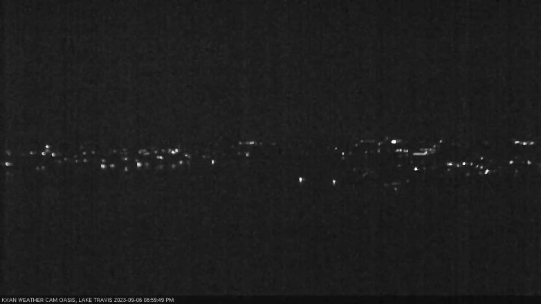 Lake Travis webcam, September 6, 2023 9:00 PM CT