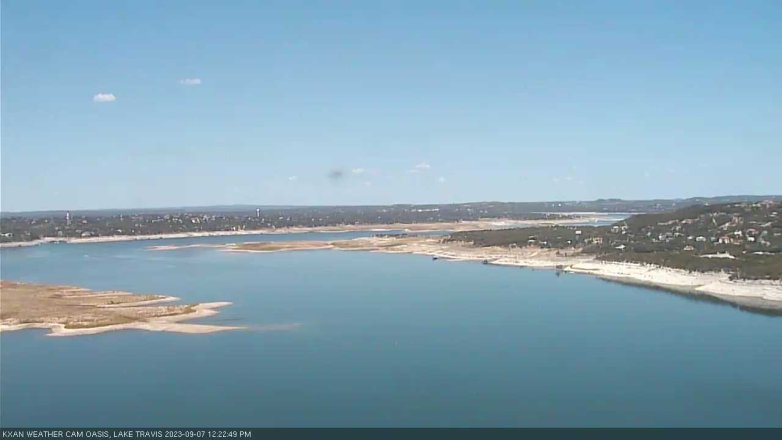 Lake Travis webcam, September 7, 2023 12:25 PM CT
