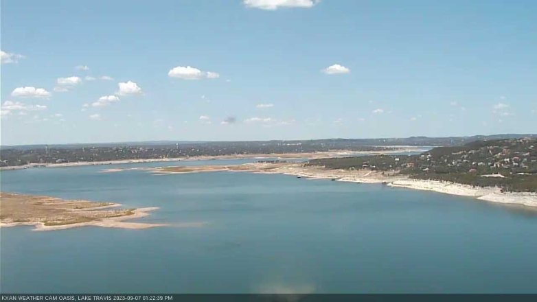 Lake Travis webcam, September 7, 2023 1:25 PM CT