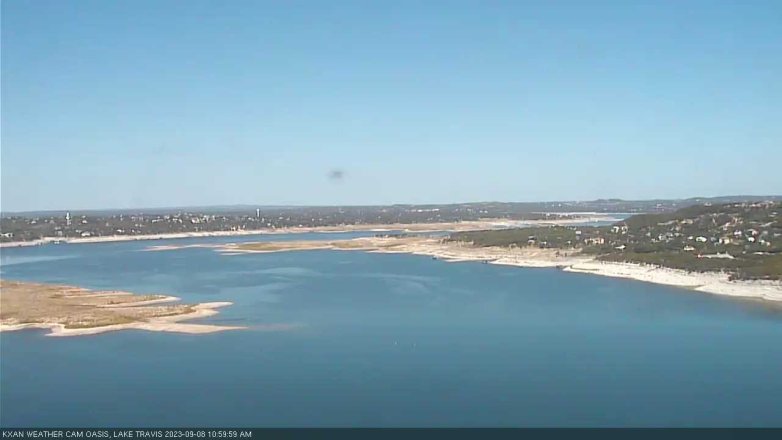 Lake Travis webcam, September 8, 2023 11:00 AM CT
