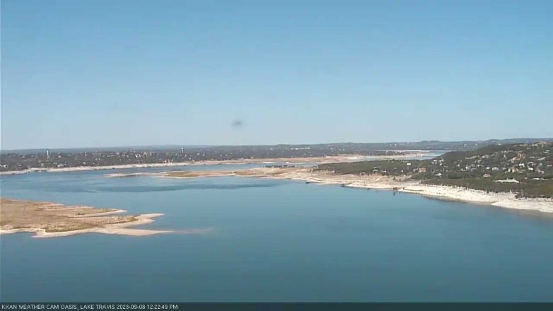 Lake Travis webcam, September 8, 2023 12:25 PM CT