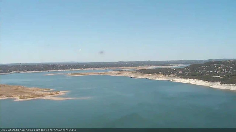 Lake Travis webcam, September 8, 2023 2:00 PM CT