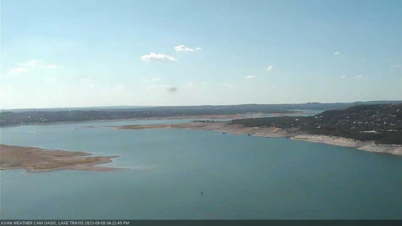 Lake Travis webcam, September 8, 2023 4:25 PM CT