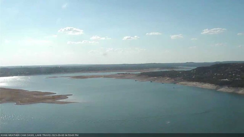 Lake Travis webcam, September 8, 2023 5:00 PM CT