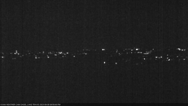 Lake Travis webcam, September 8, 2023 9:00 PM CT