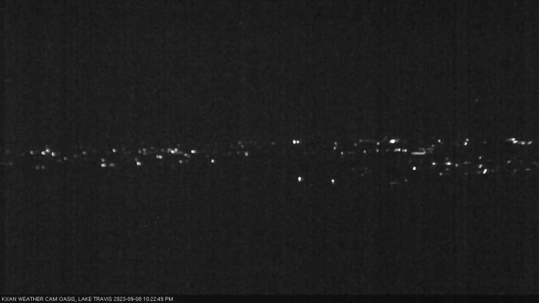 Lake Travis webcam, September 8, 2023 10:25 PM CT