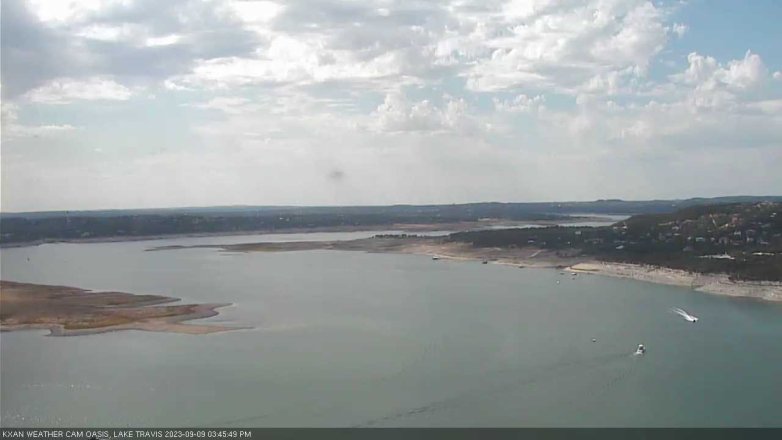 Lake Travis webcam, September 9, 2023 3:45 PM CT