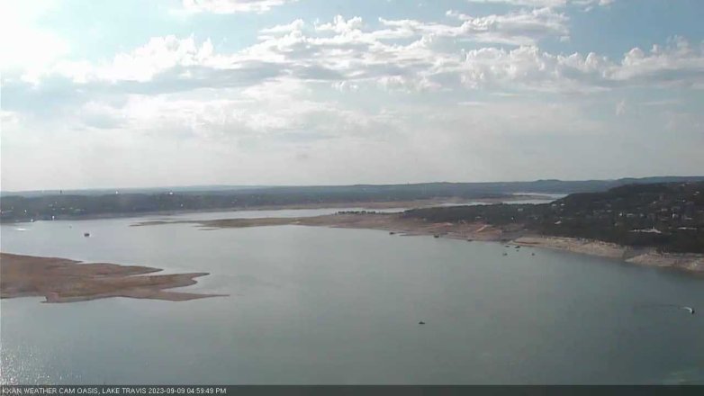 Lake Travis webcam, September 9, 2023 5:00 PM CT
