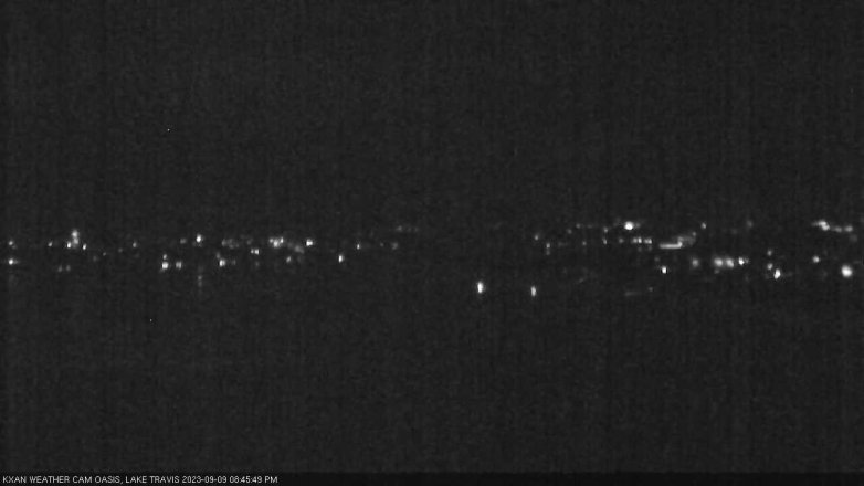 Lake Travis webcam, September 9, 2023 8:45 PM CT