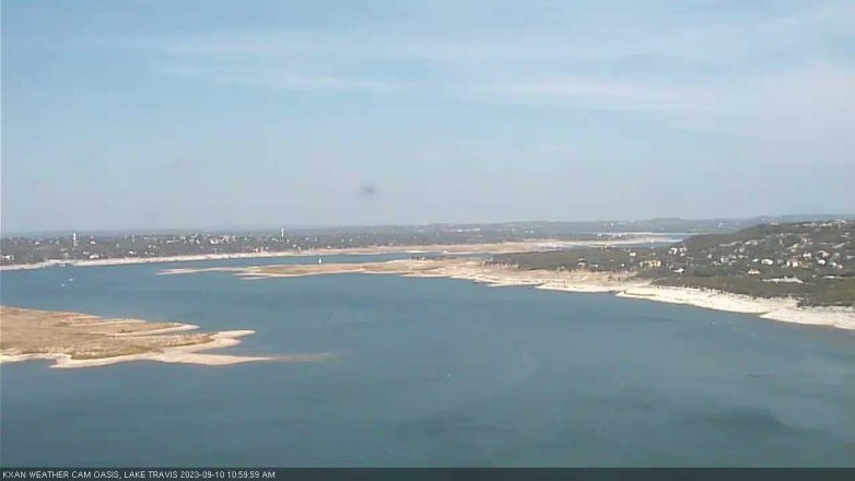 Lake Travis webcam, September 10, 2023 11:00 AM CT