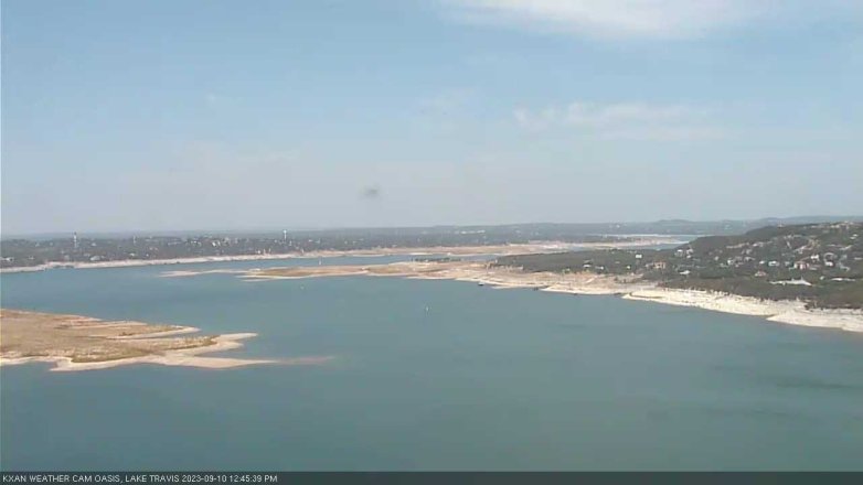 Lake Travis webcam, September 10, 2023 12:45 PM CT