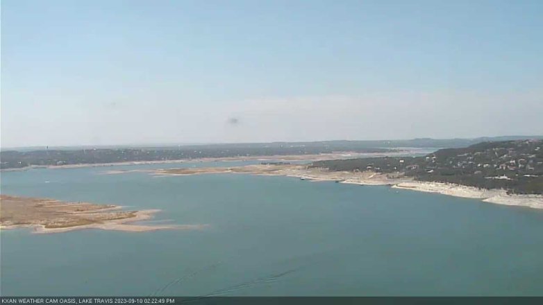 Lake Travis webcam, September 10, 2023 2:25 PM CT