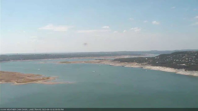 Lake Travis webcam, September 10, 2023 3:00 PM CT