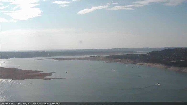 Lake Travis webcam, September 10, 2023 5:00 PM CT