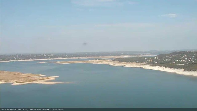 Lake Travis webcam, September 11, 2023 11:00 AM CT
