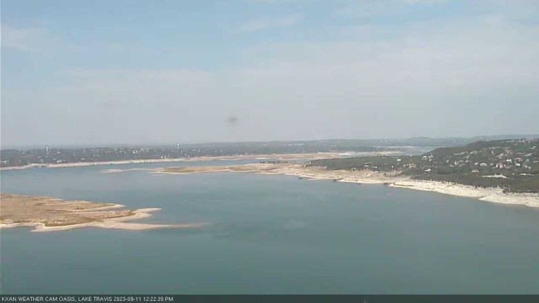 Lake Travis webcam, September 11, 2023 12:25 PM CT