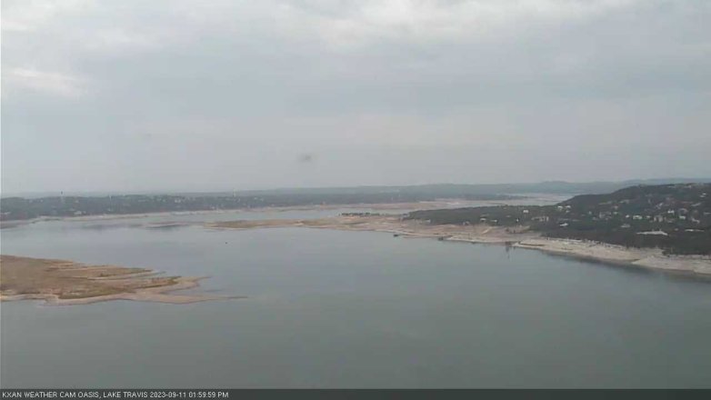 Lake Travis webcam, September 11, 2023 2:00 PM CT