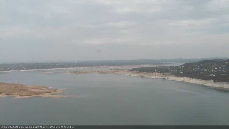Lake Travis webcam, September 11, 2023 2:25 PM CT